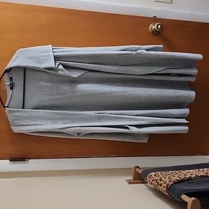 White Mark Women's Plus North Hooded Long Cardigan